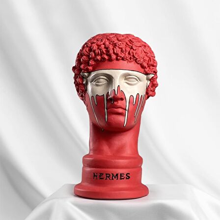 Hermes 'Dynamite' Dekoratif Heykel, Pop Art Roma Yunan Heykelleri